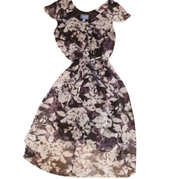 Simply Vera Vera Wang Dresses & Skirts - Simply Vera Vera Wang Floral High Low Dress